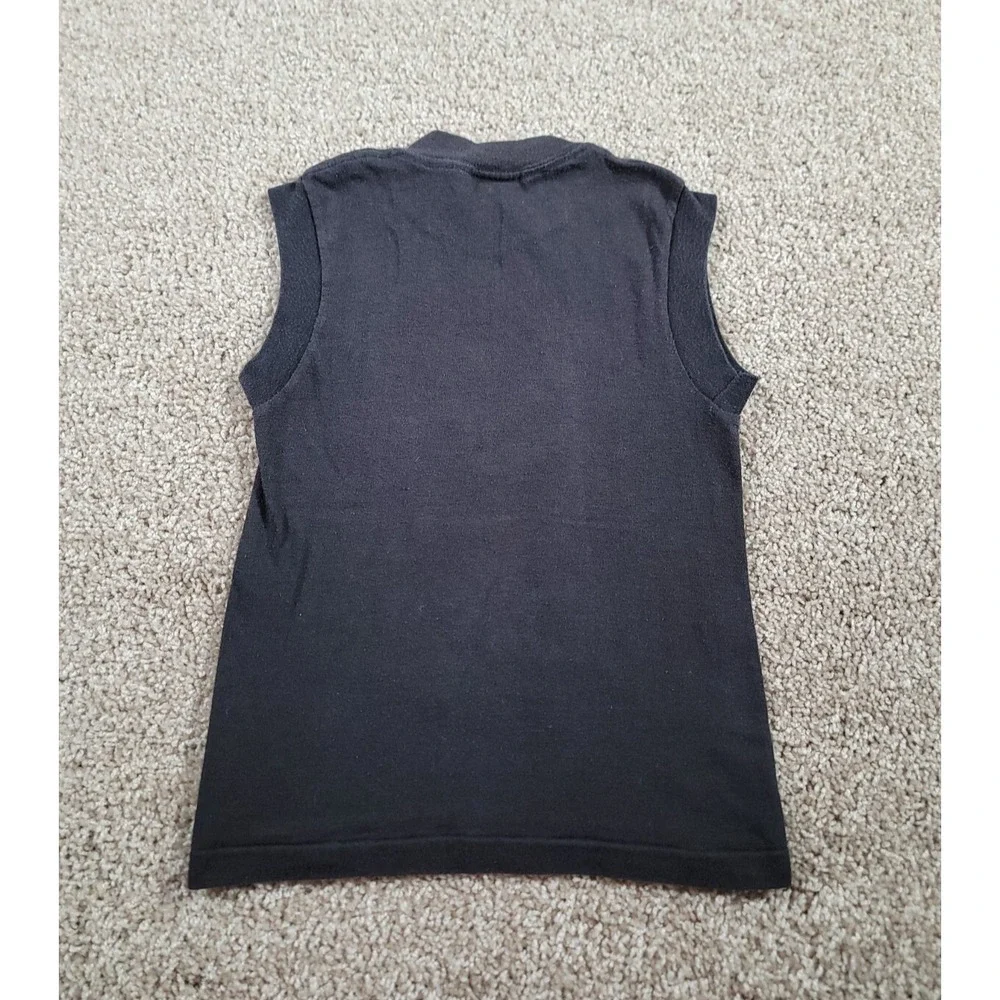 AMAZING 80s Harley Davidson Tank Top Shirt Kids Size 6-8 Biker 3D Emblem Trucker
